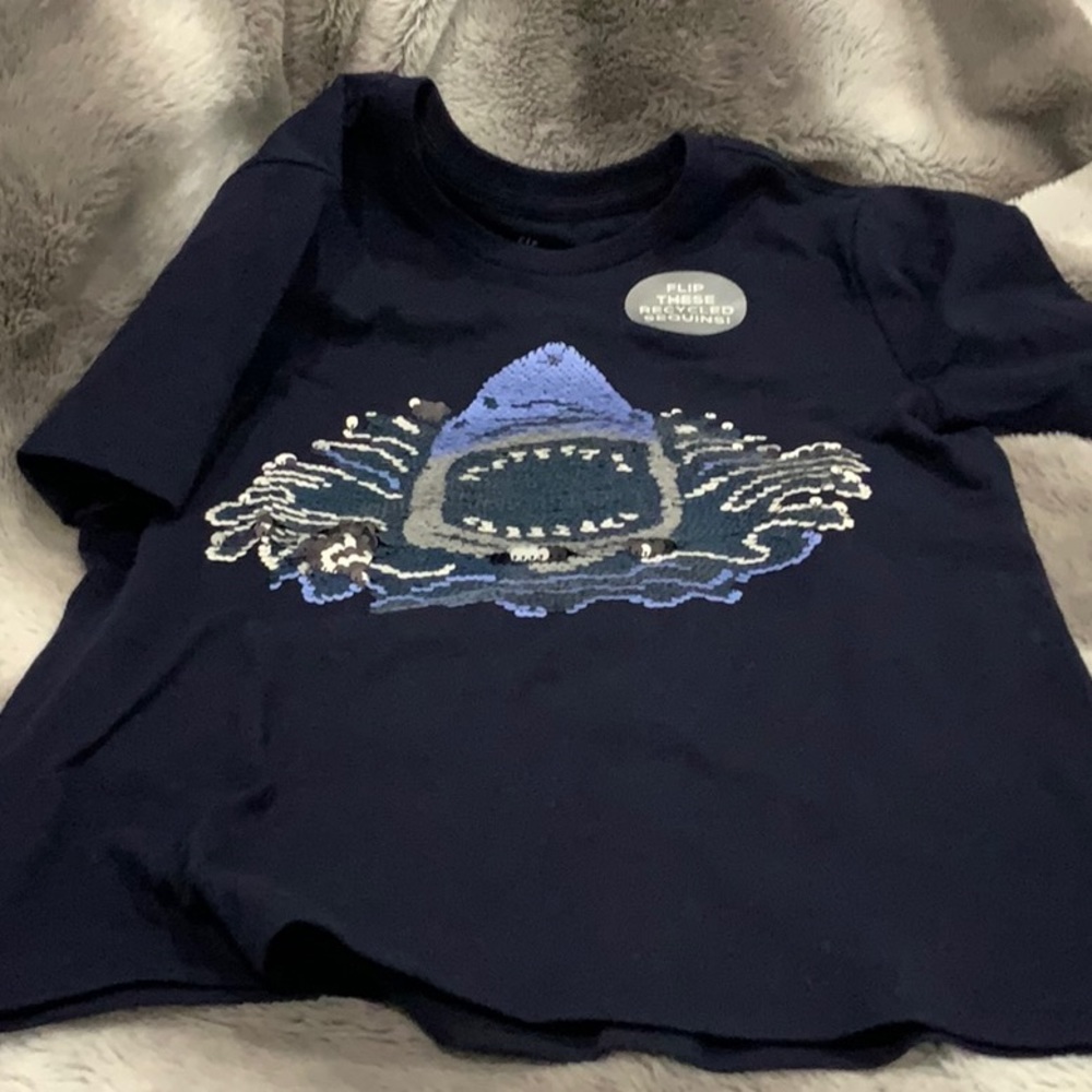 GAP Boys Sequin TShirt